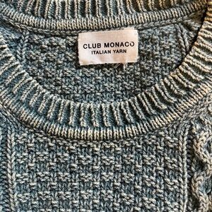 Club Monaco Green Sweater